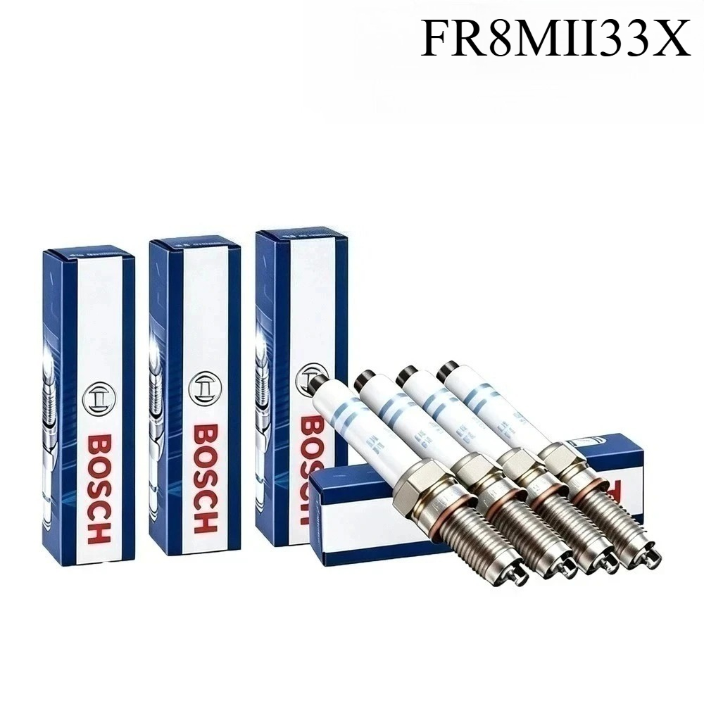 Bosch Spark Plug Iridium - Bougie d'allumage Bosch FR8MII33X adaptée pour