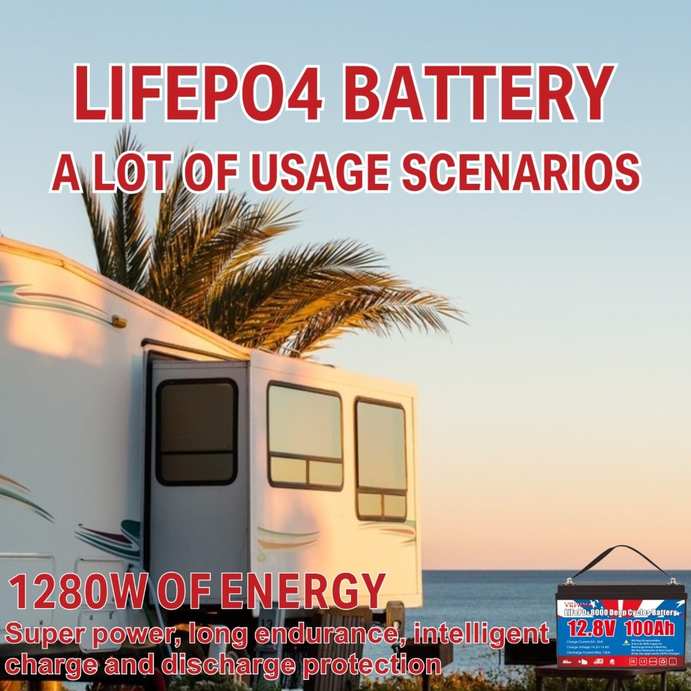 Batterie LiFePO4 12,8 V 100 Ah - Motorcycle Gear Cycle avis et prix