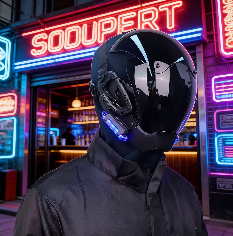 Masque-casque cyberpunk style  - Helmet Full Face avis et prix