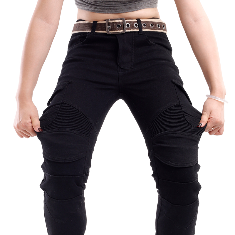 Jean de moto en Kevlar pour fe - Motorcycle Gear Women Pants avis et prix