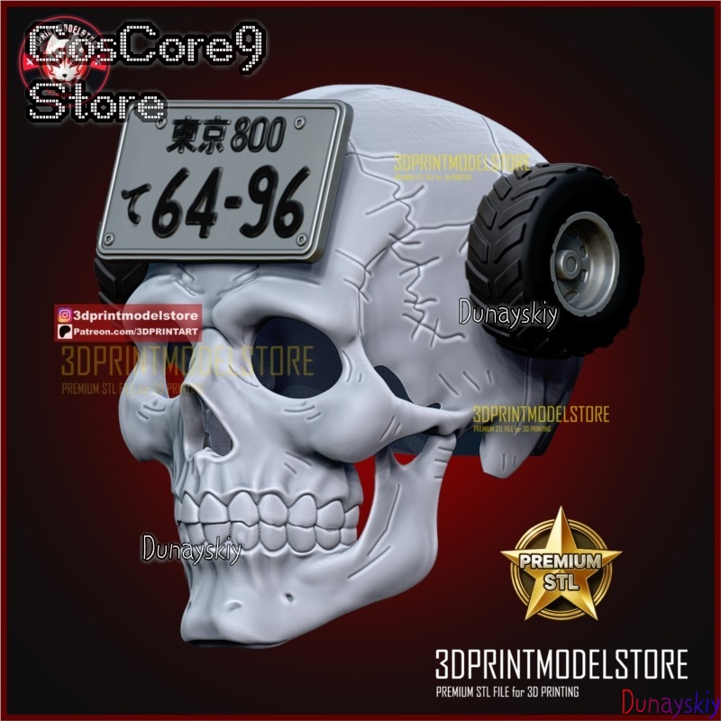 Masque de crâne Dorohedoro Ebi - Helmet Full Face avis et prix