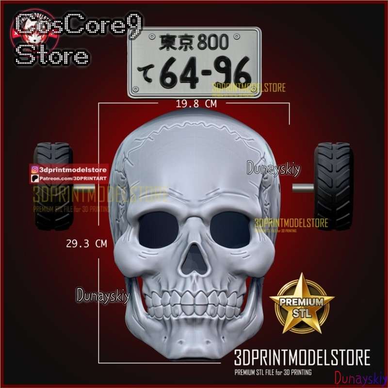Masque de crâne Dorohedoro Ebi - Helmet Full Face avis et prix
