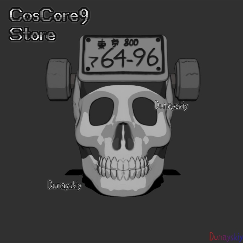 Masque de crâne Dorohedoro Ebi - Helmet Full Face avis et prix