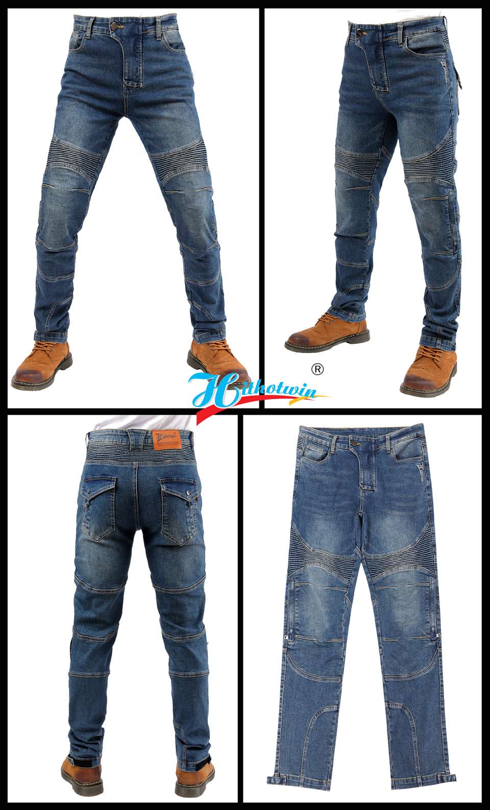 Pantalon de moto pour homme et - Motorcycle Gear Women Pants avis et prix