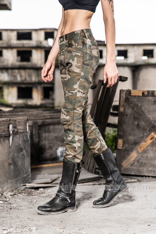 Uglybros – jean camouflage pou - Motorcycle Gear Women Pants avis et prix